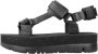 Camper Stijlvolle platte sandalen in zwart en oranje Black Dames - Thumbnail 9