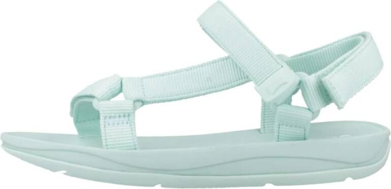 Camper Stijlvolle Platte Sandalen voor Vrouwen Blue Dames