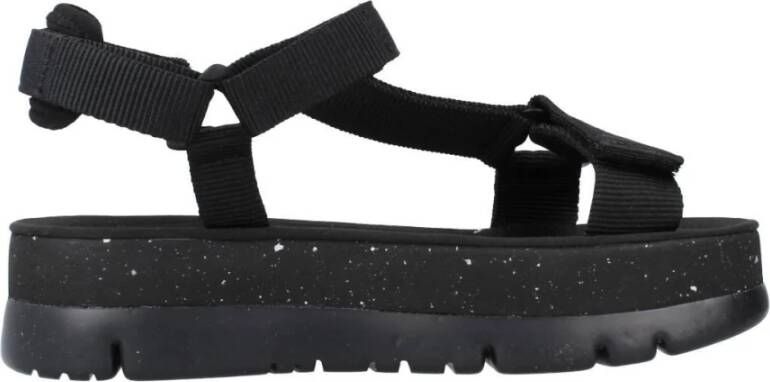 Camper Strappy Sandals Oruga Up K200851 Zwart Dames