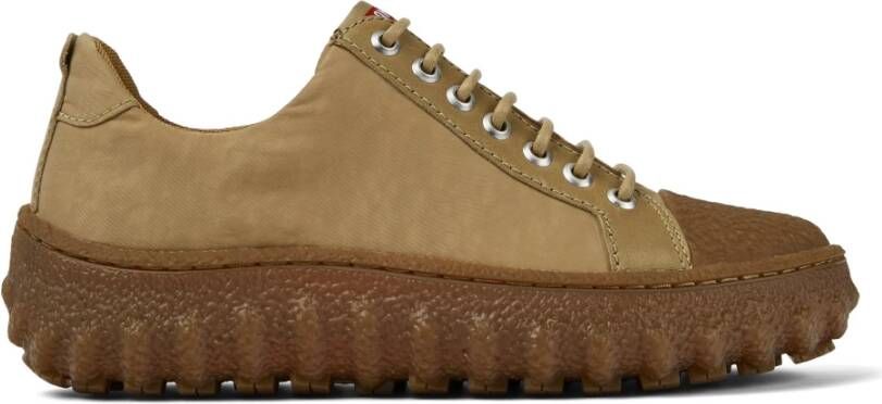 Camper Stijlvolle Twist Veterschoenen Beige Dames