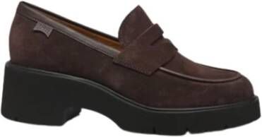 Camper Suède Loafer Milah Brown