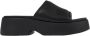 Camper Tasha Leren Plateau Sandalen Black Dames - Thumbnail 7