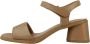 Camper UltraSoft Crater High Heel Sandalen Brown Dames - Thumbnail 6
