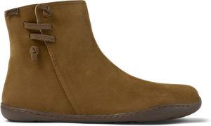 Camper Unieke Silhouet Enkellaarzen Bruin Dames