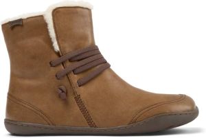 Camper Unieke Silhouet Enkellaarzen Bruin Dames