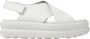 Camper Witte Leren Platte Sandalen - Thumbnail 1