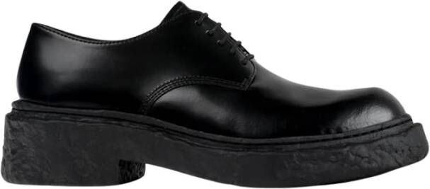 Camper Zwarte Brogue Schoenen Chunky Zool