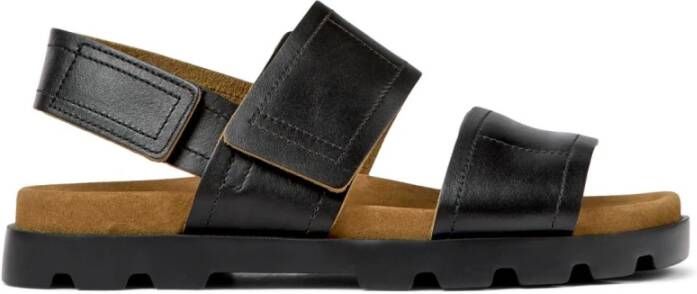 Camper Zwarte Brutus Herensandalen Black Heren