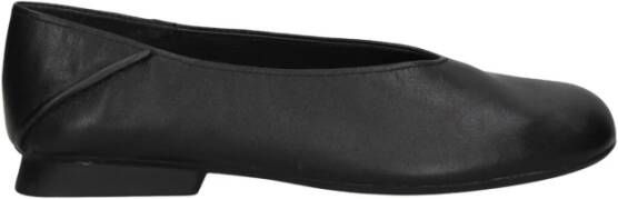 Camper Zwarte Casual Leren Ballerina's