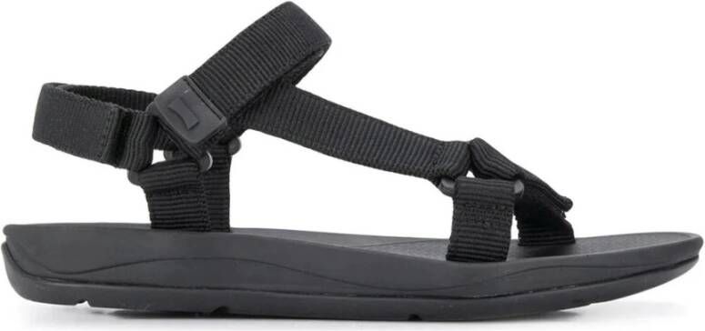 Camper Zwarte Casual Open Sandalen Dames Platte Sandalen Black Dames