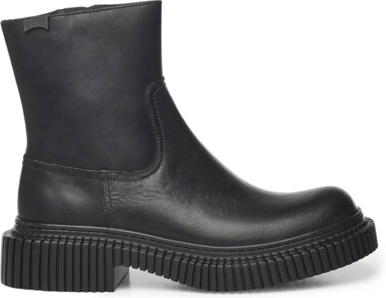 Camper Zwarte Leren Laarzen met OrthoLite ™ - Foto 2