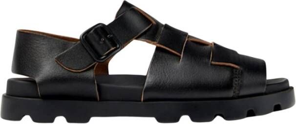 Camper Zwarte Brutus Herensandalen Black Heren
