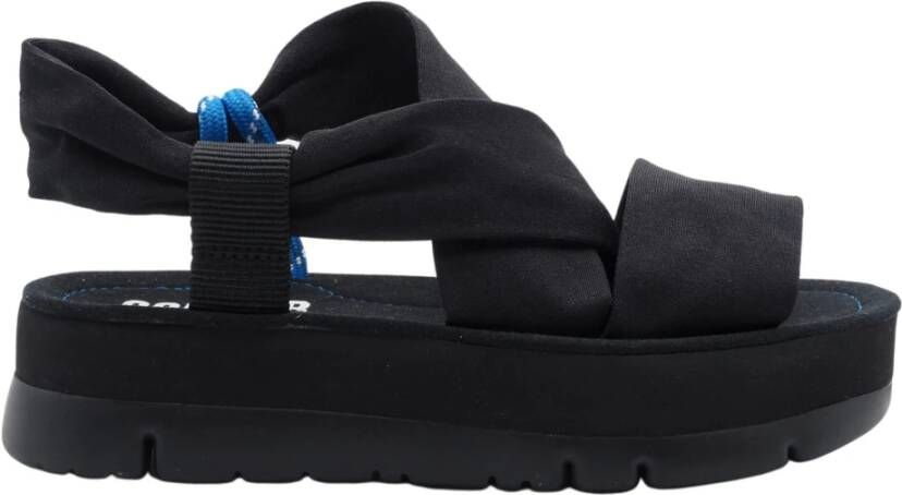 Camper Zwarte Oruga Up Sandalen
