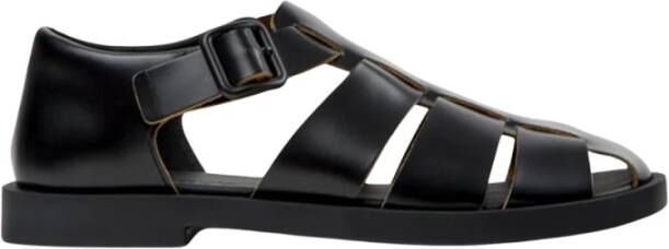 Camper Zwarte visser sandalen casual stijl - Foto 2
