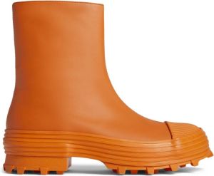 CamperLab Enkellaarzen Traktori Oranje Dames