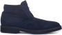Canali Suede ankle boots Blauw Heren - Thumbnail 1