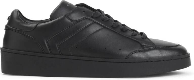 Canali Zwarte Sneakers voor Mannen Aw25