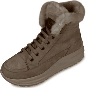 Candice Cooper 2501953-01 Spark Vankouver Fangabuk Lady High Sneakers taupe 9102 Bruin Dames