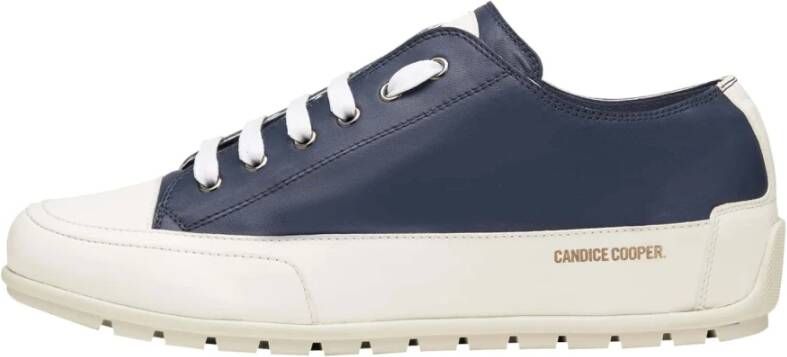 Candice Cooper Buffed leather sneakers Sanborn S Blue Heren