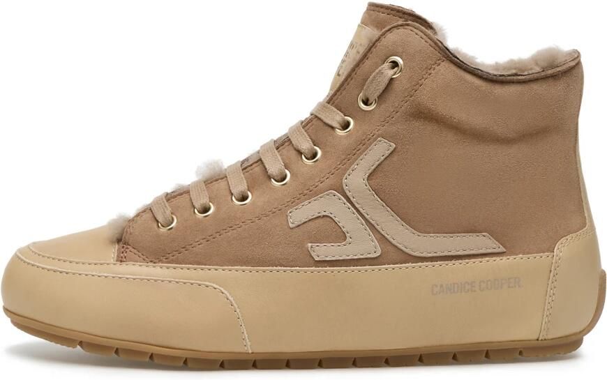 Candice Cooper Leather and synthetic ankle sneakers Plus FUR CC - Foto 2