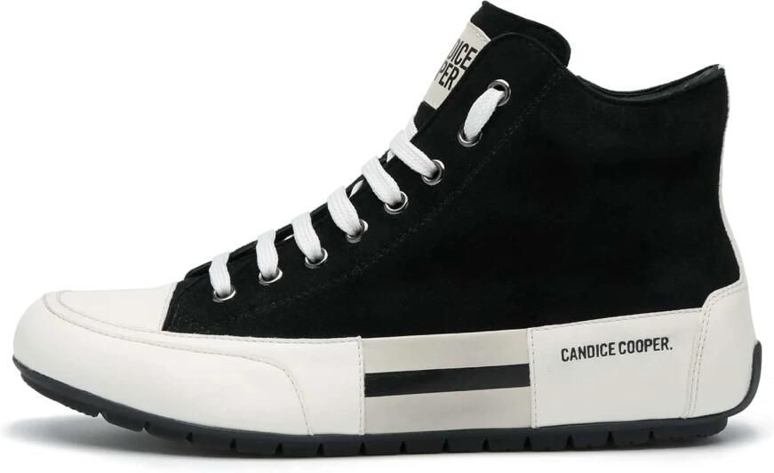 Candice Cooper Leren en suède enkel sneakers