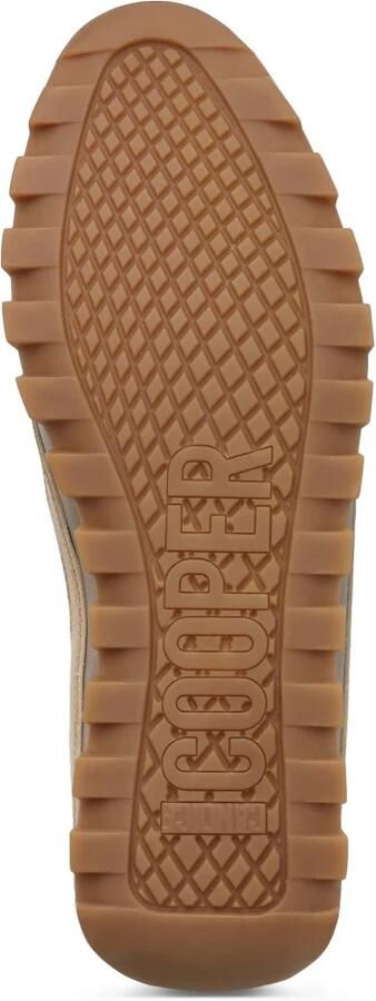 Candice Cooper Leather and velour ankle sneakers Janis Strip Plus Chic Green Dames