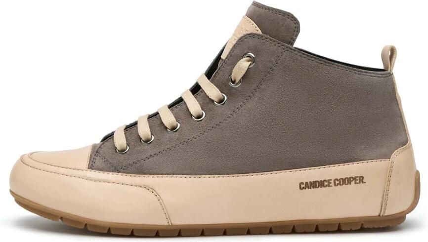 Candice Cooper MID Leren en Suède Sneakers