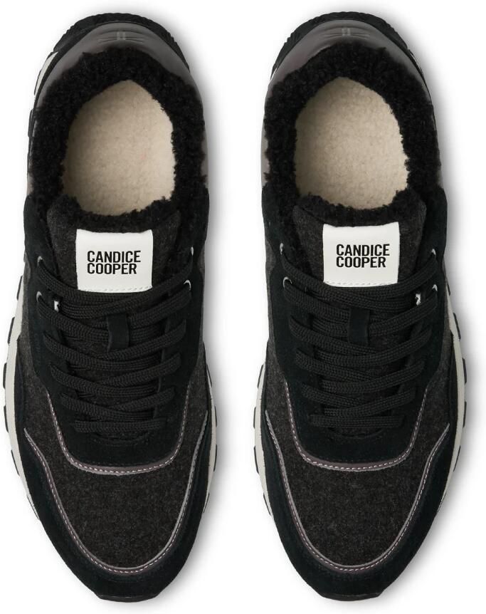 Candice Cooper Sneakers laag 'PLUME 2 UNI FUR.' zwart - Foto 3