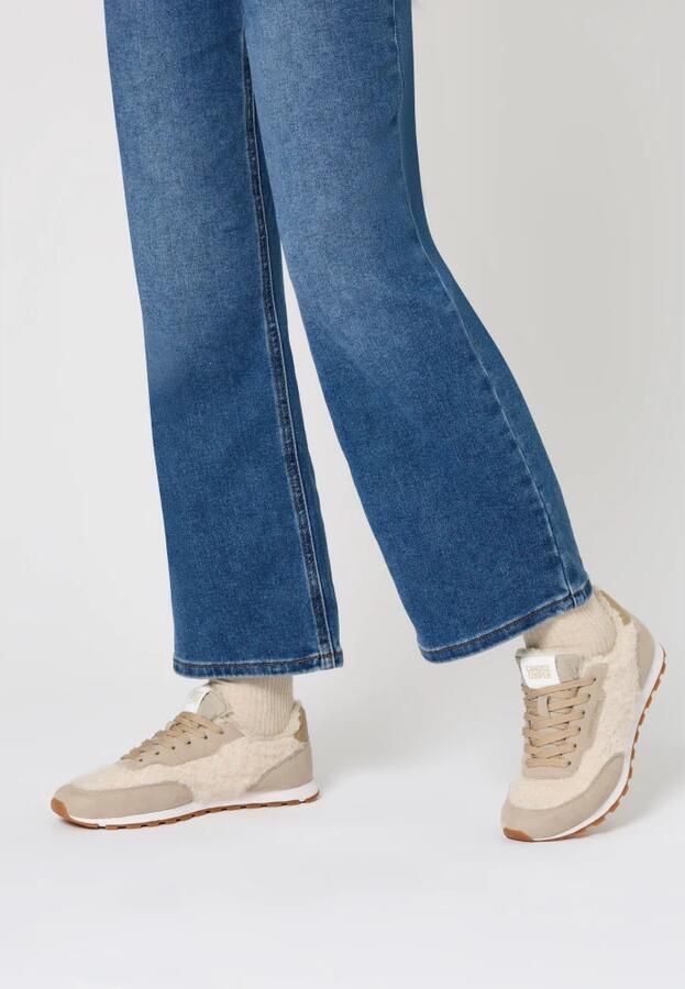 Candice Cooper Plume Fur Sneakers