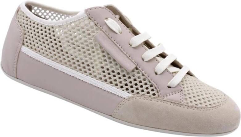 CANDICE COOPER Lage Sneakers Dames Dafne 2 Maat: 39 Materiaal: Suède Kleur: Beige