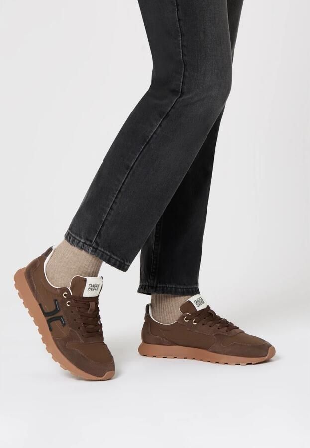 Candice Cooper Suede and technical fabric sneakers Plume 5.