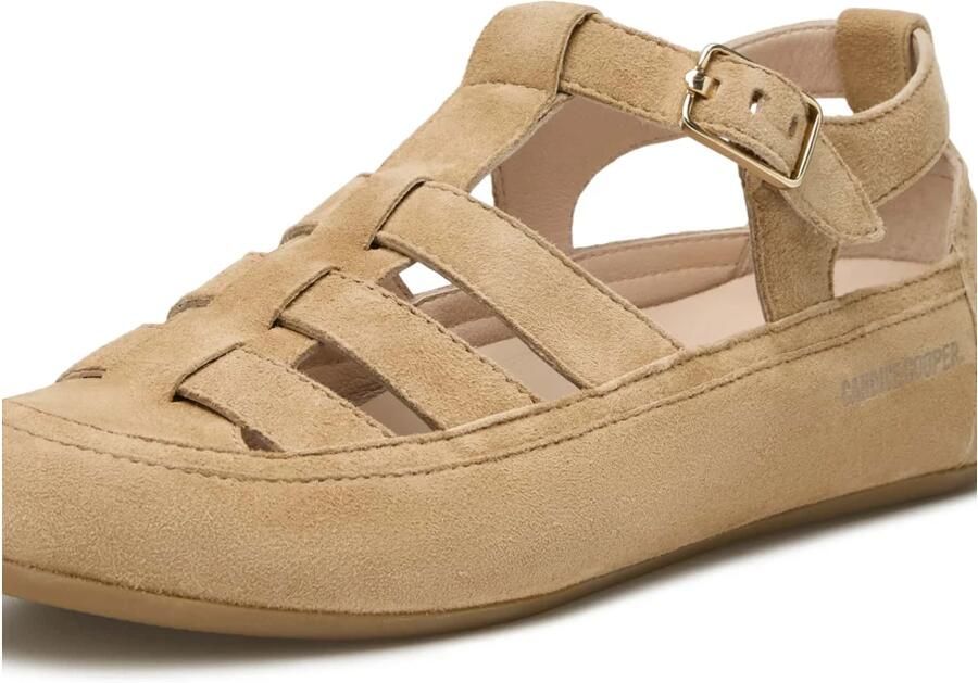 Candice Cooper Suede sandals Rock T-Bar - Foto 3