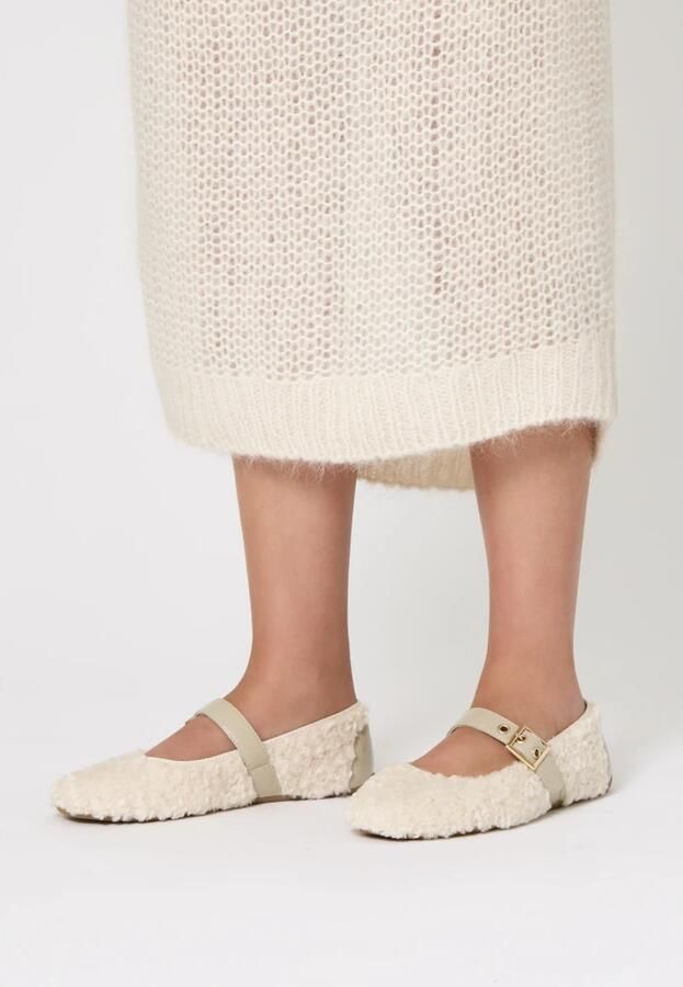 Candice Cooper Synthetic and leather ballerina Dafne Brid Teddy - Foto 2