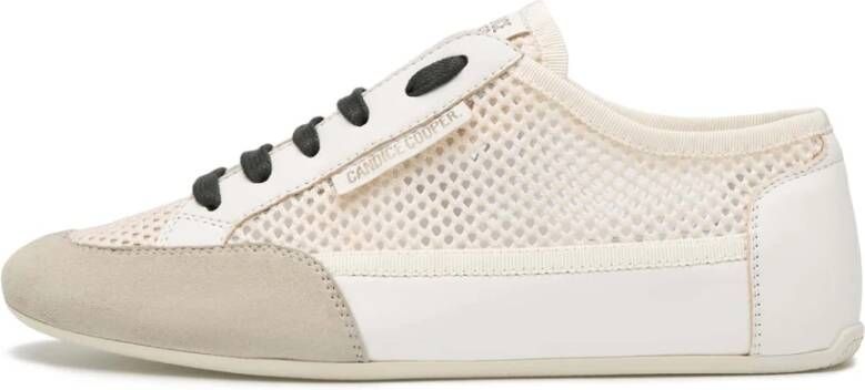 Candice Cooper Leather and fabric sneakers Dafne 2