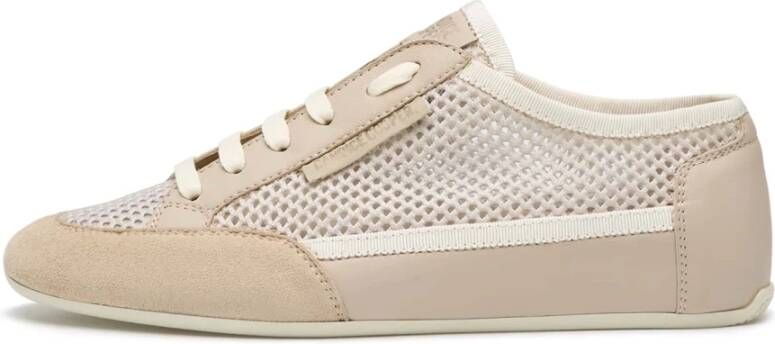 Candice Cooper Leather and fabric sneakers Dafne 2