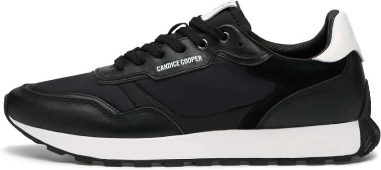 Candice Cooper Leather and fabric sneakers Plume 2 Man.
