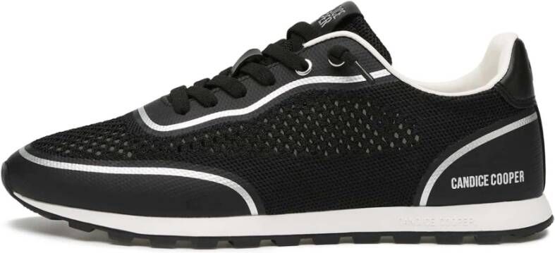Candice Cooper Leather and fabric sneakers Plume Flyknit.