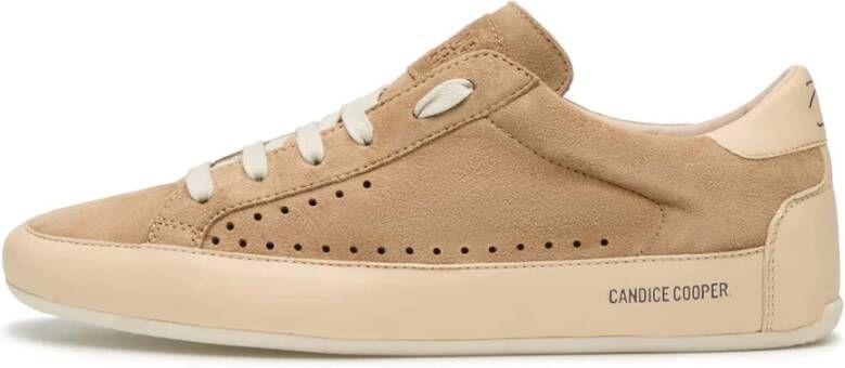 Candice Cooper Leather and suede sneakers Dafne