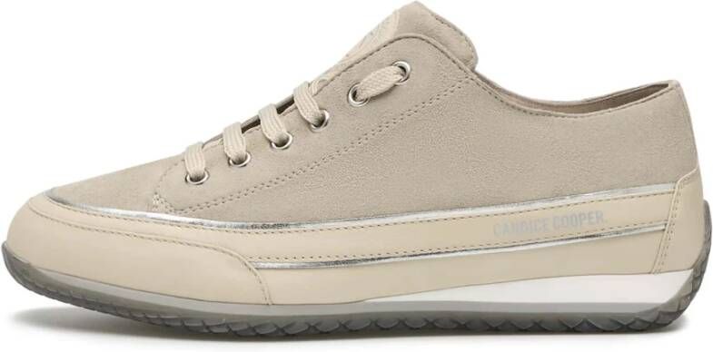 Candice Cooper Leather and suede sneakers Janis Strip Chic S