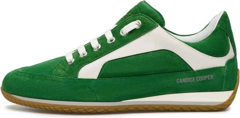 Candice Cooper Leather and suede sneakers Runlo Flash