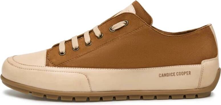 Candice Cooper Leather and suede sneakers Sanborn S