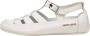 Candice Cooper Leather sandals Rock T-Bar White Dames - Thumbnail 1