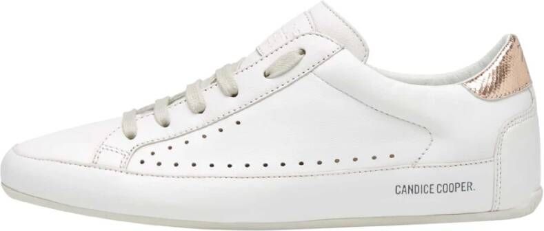 Candice Cooper Leather sneakers Dafne White Dames