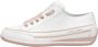 Candice Cooper Leather sneakers Janis Strip Chic S White Dames - Thumbnail 1