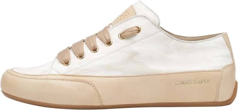 Candice Cooper Leather sneakers Rock Chic S White Dames