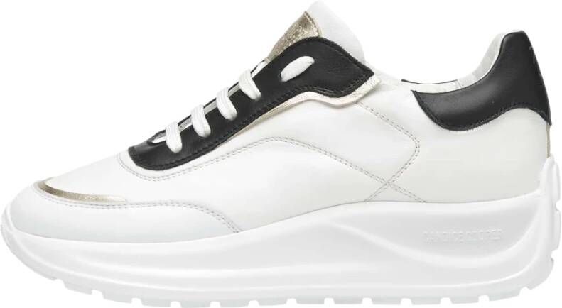 Candice Cooper Leather sneakers Spark 010 White Dames