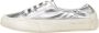 Candice Cooper Nappa and buffed leather sneakers Rock 4 Gray Dames - Thumbnail 1