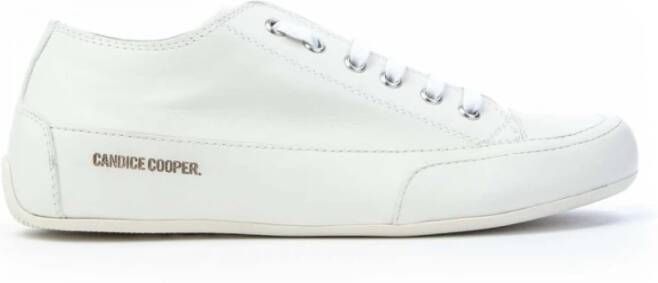 Candice Cooper Leather sneakers Rock S White Dames