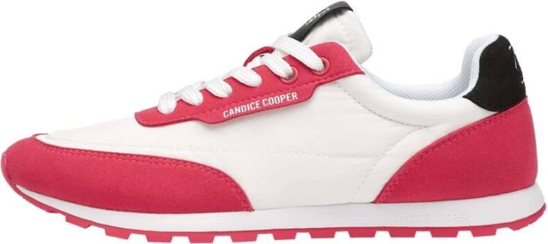 Candice Cooper Suede and technical fabric sneakers Plume. Multicolor Dames