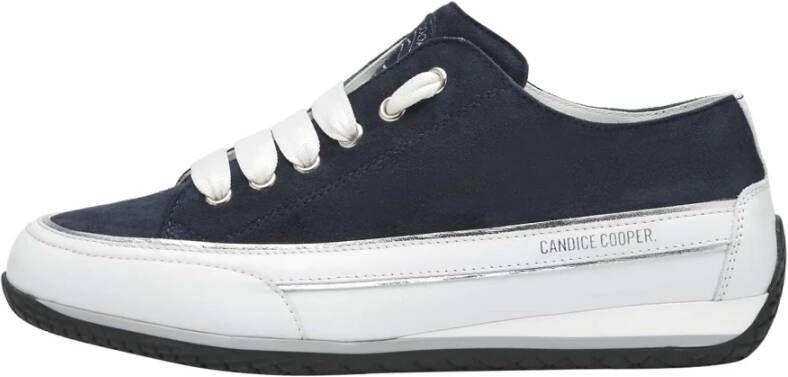 Candice Cooper Suede sneakers Janis Strip Chic S Blue Dames